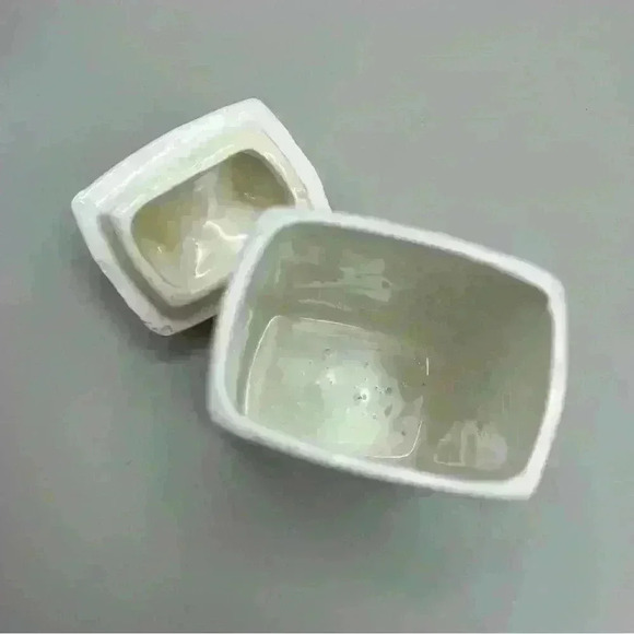 Set Of 4 Antique Moskau Vintage Made In Germany Porcelain Spices Jars - Picture 7 of 14